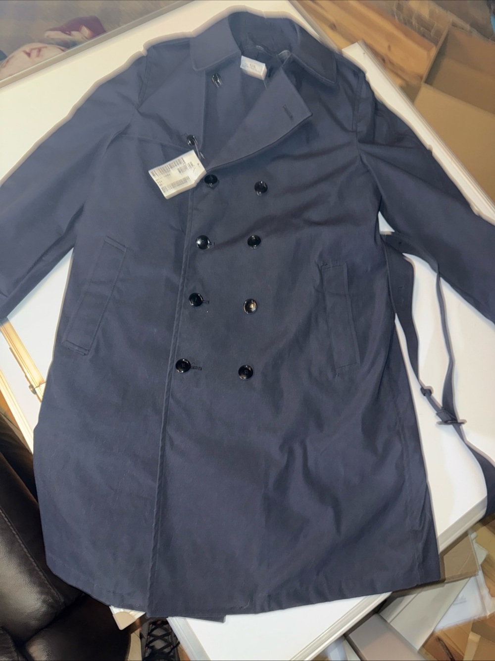 Defense Logistics Agency Garrison Collection Men's All Weather Army Coat 42R
